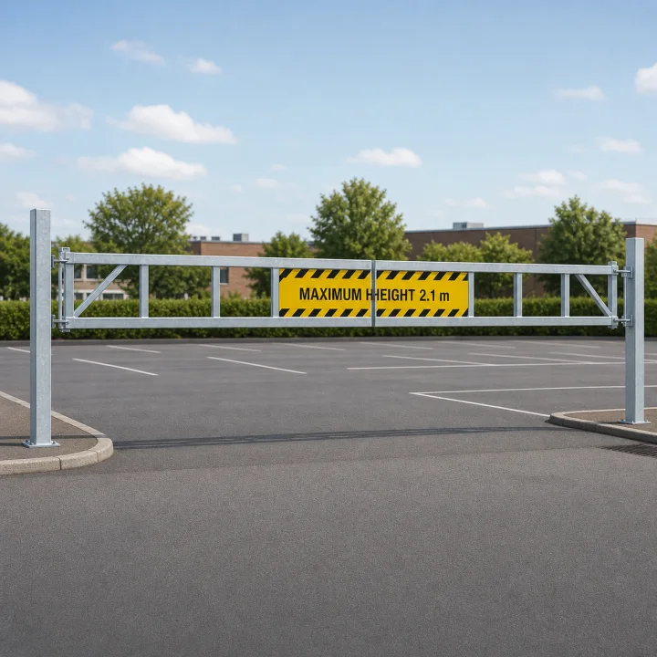Double Leaf Opening Height Barrier (Ladder Style) product photograph