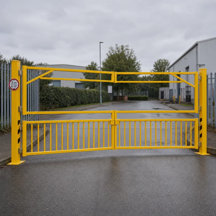 Double Leaf Opening Height Barrier with Lower Gate product photograph