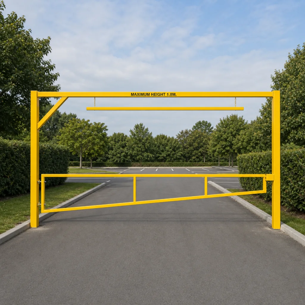 Fixed Height Barrier with Lower Gate product photograph