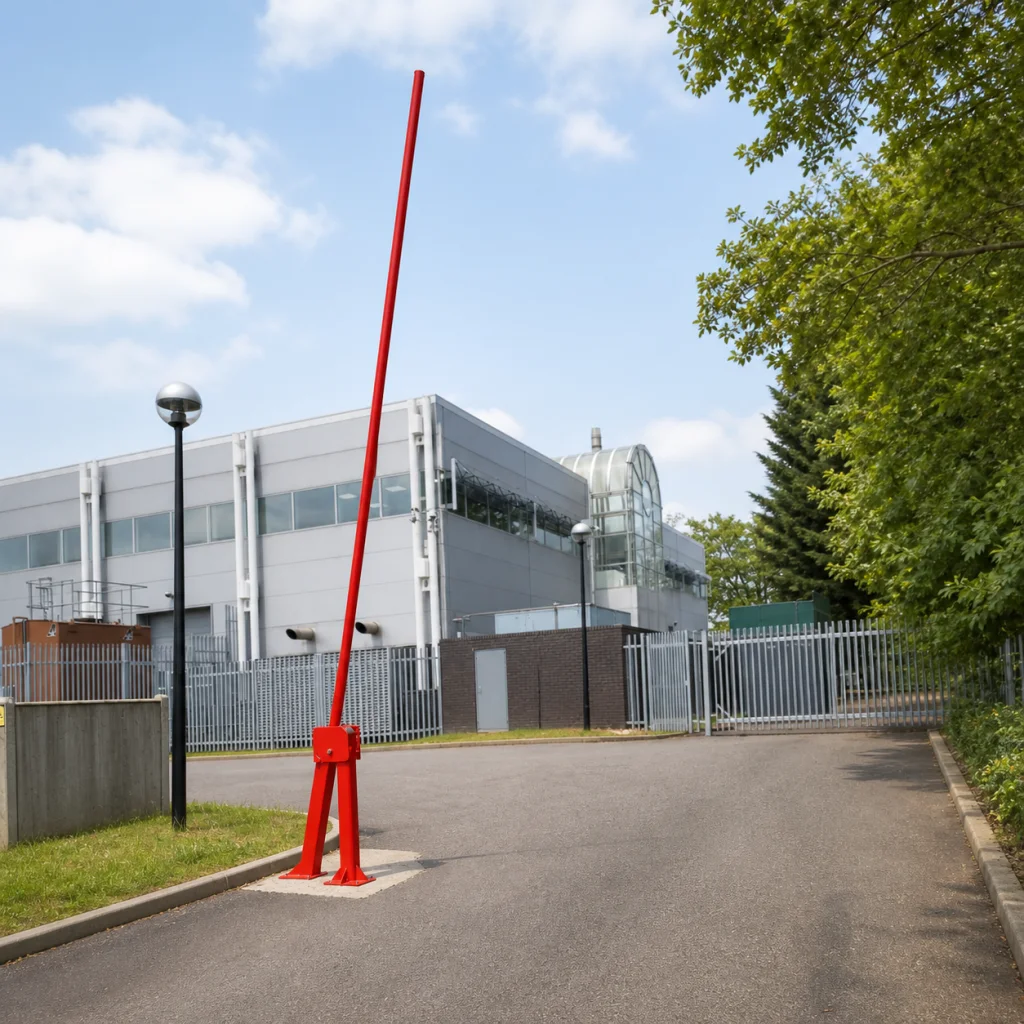 Heavy Duty Manual Raise Barrier Arm (3m - 7m) product photograph