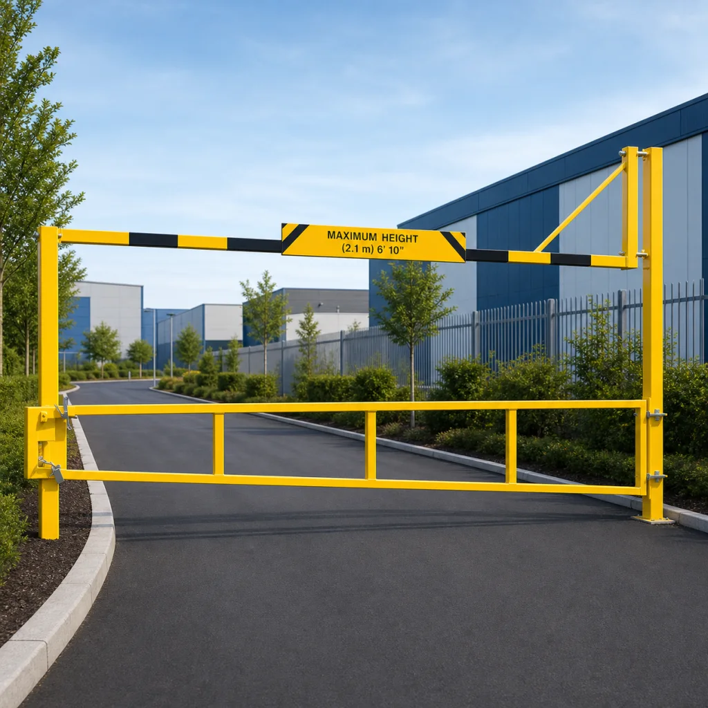Single Leaf Opening Height Barrier (Tension Support Bar Top) with Lower Gate product photograph