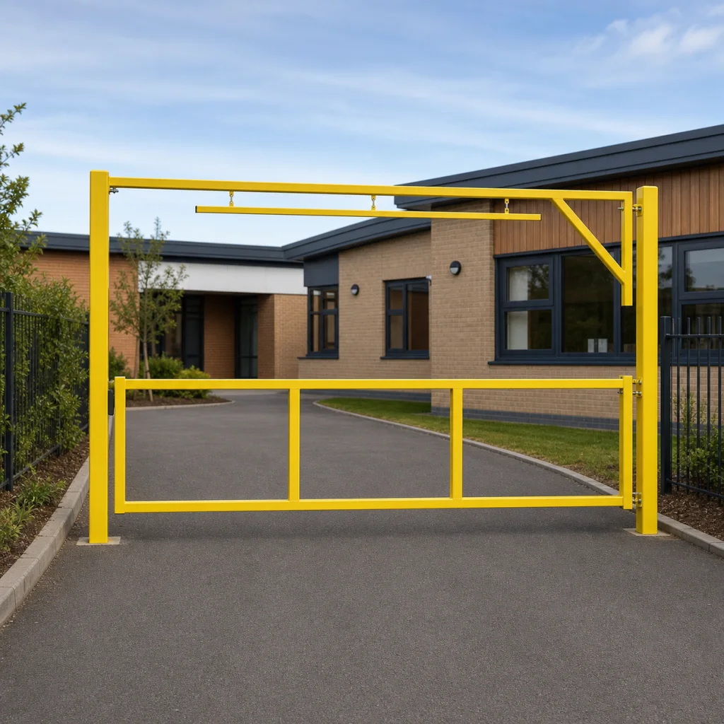Single Leaf Opening Height Barrier with Lower Gate product photograph