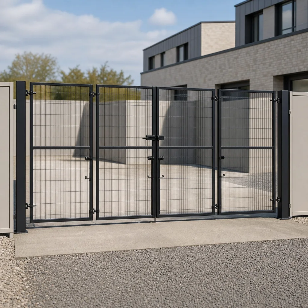 SiteGuard Bifold Construction Gate product photograph