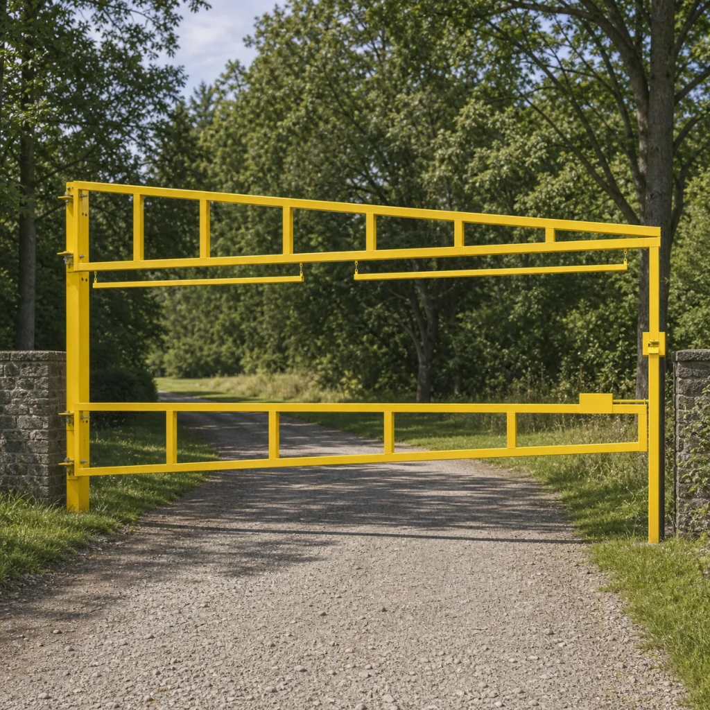 Ultra Heavy Duty Single Leaf Height Barrier with Lower Gate (Chorley Style) product photograph